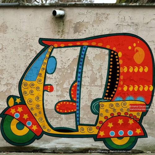 Auto Rickshaw Painting