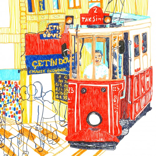 Tramway to Istanbul