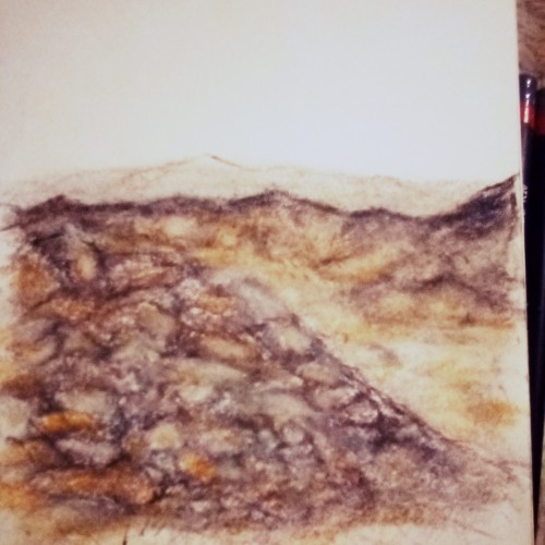 Rock Scape doodle