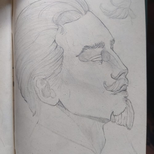 male face study
