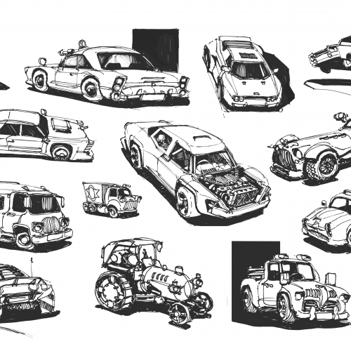 Car Sketches