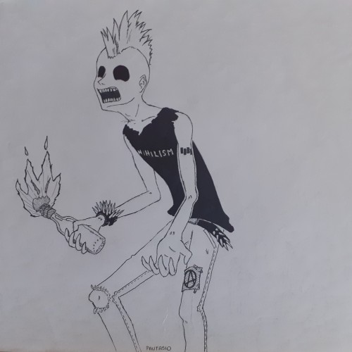 A punk, i guess?