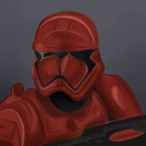 Sith Trooper Painting