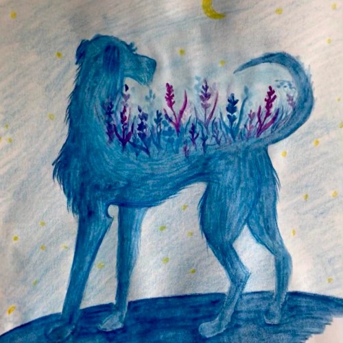 Magical creatures - Flower Dog