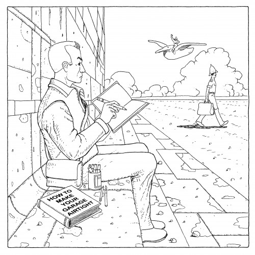 Tribute to Moebius