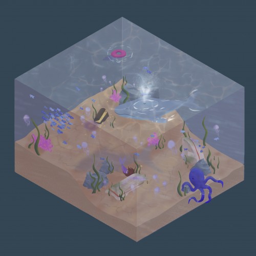 Under the sea Isometric