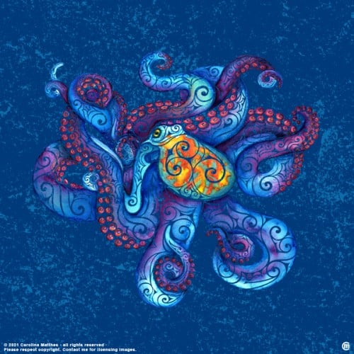 Swirly Octopus