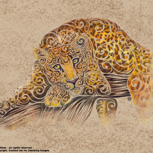 Swirly Leopard