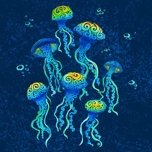 Swirly Jellyfish