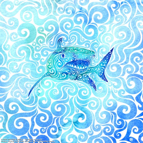 Swirly Shark