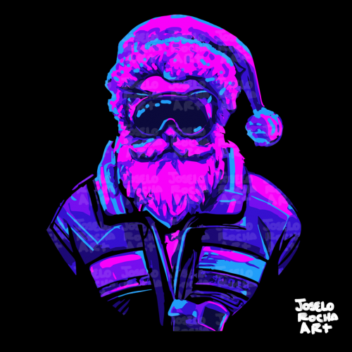 Christmas Shirt : #CyberpunkSanta