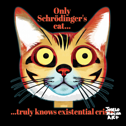 Schrodingers cat existential crisis