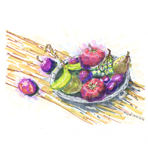 Fruits Still Life