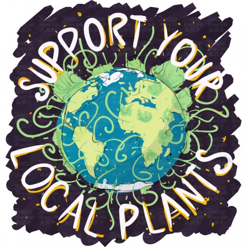 All plants are local