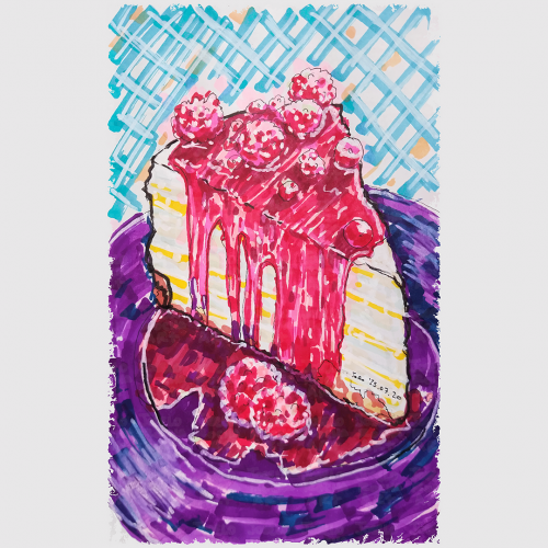 Raspberry Cake