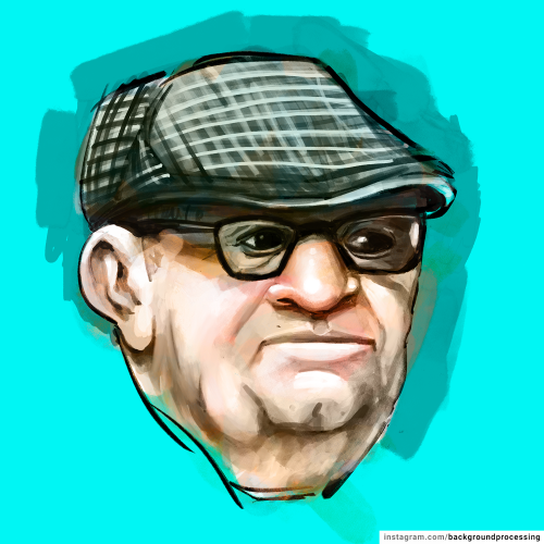 Old dude from photo reference