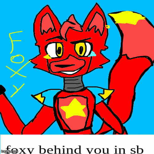 fnaf foxy behind you