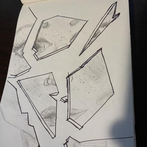 Shattered Mirror Sketch