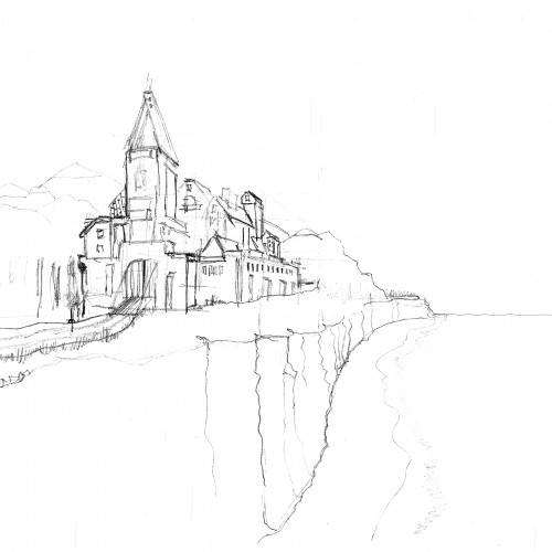 Concept Art: Castle by the sea