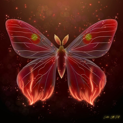 Crimson Moth