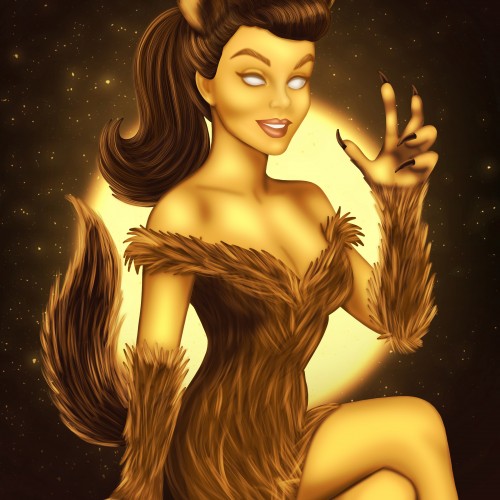 There… wolf