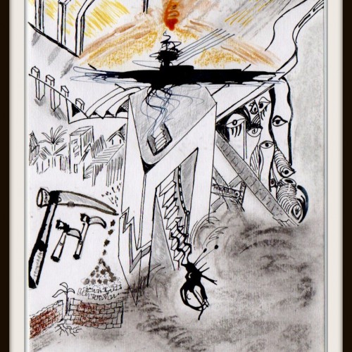 Start from ink blots