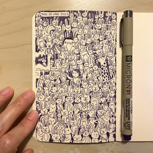 Sketchbook Doodle (19 Jan 2023)