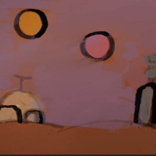 Tatooine Drawing