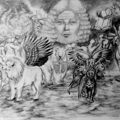 The vision of the four symbolic animals - Book of Daniel