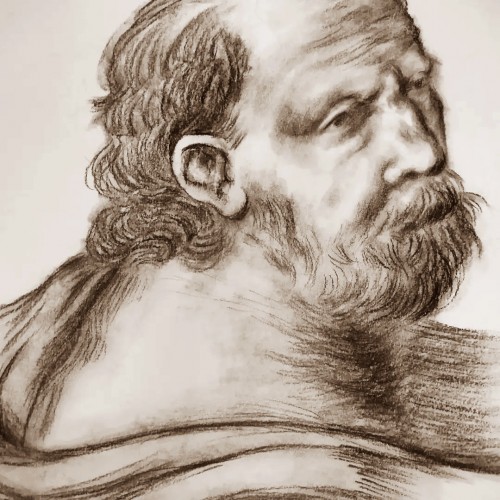 Bust of an apostle