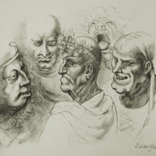 Da Vinci - Grotesque heads