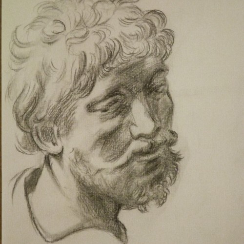Head of an apostle