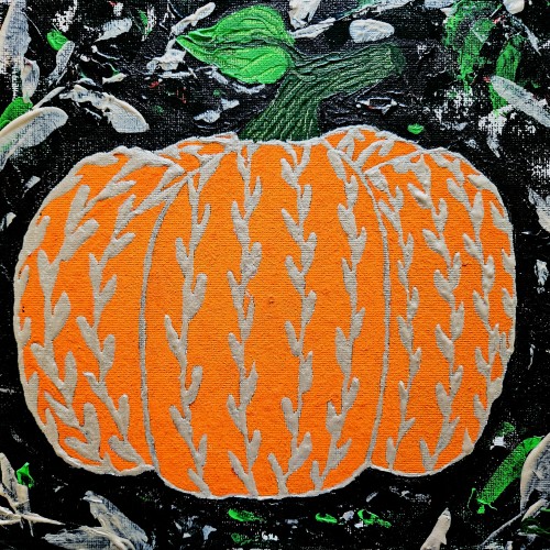 Acrylic pumpkin