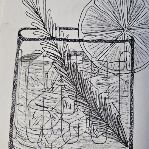Day 13 drink @inktober