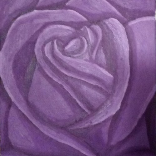 Dark Purple Rose