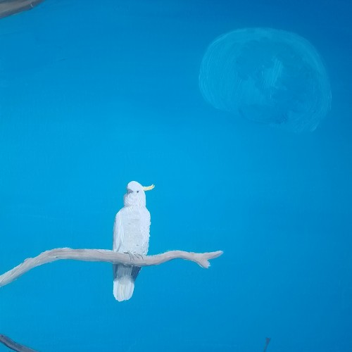 Waiting Beneath the Moon