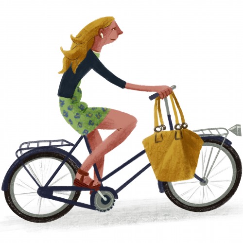 Bike Bag Lady