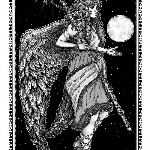 The Moon - Tarot Card
