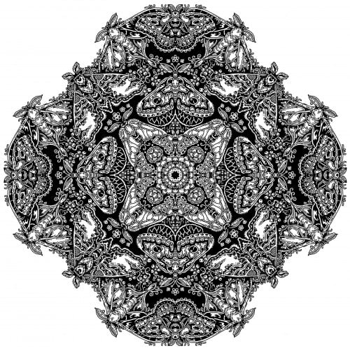 Moth Mandala