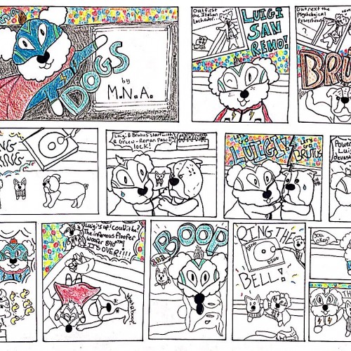 Lucha Luigi Comic Strip