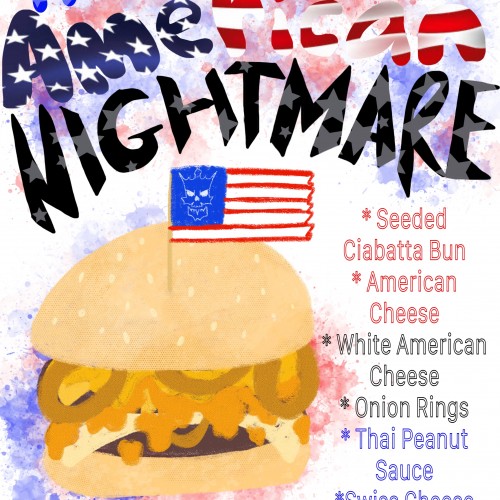 “The American Nightmare” Cody Rhodes Burger  (#87)
