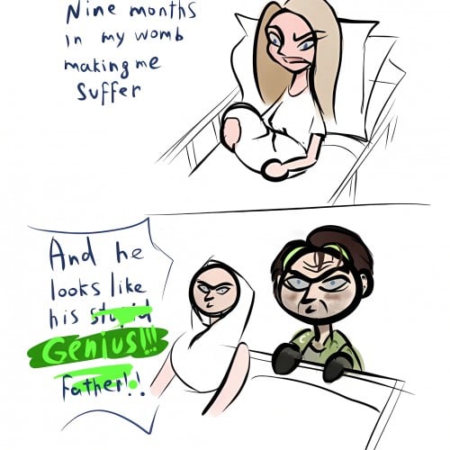 Famous meme with OC x Riddler