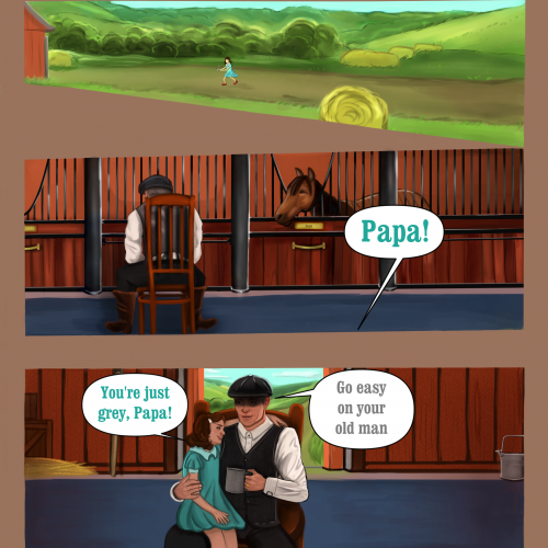 I am a horse - page one