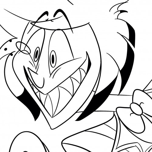 Another Alastor (Black Outline)