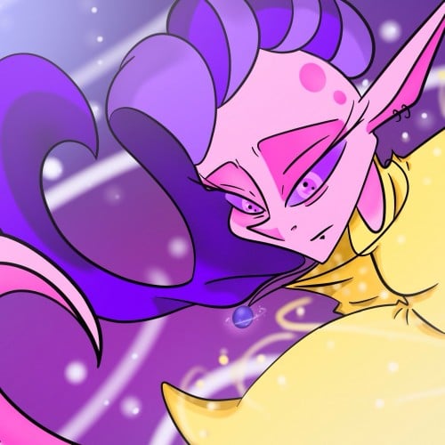 You hold a world (Colored)