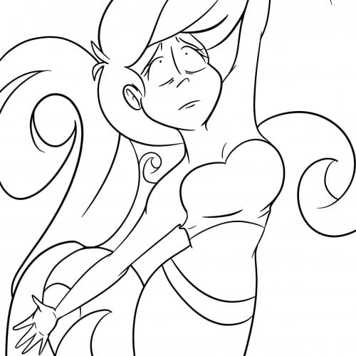 I dont want to be a part of your world (outline)