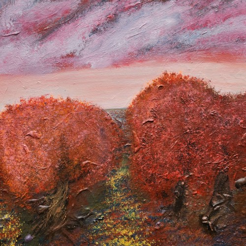 red sunset