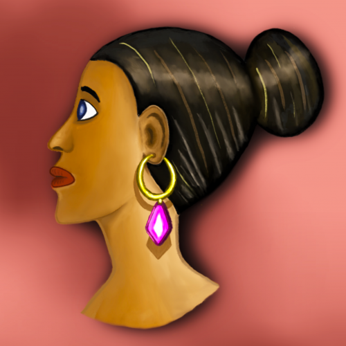 Digital Art Portrait | Black Women