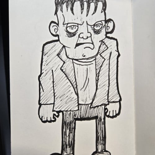 Scribbles with Sarah: Movie Monsters