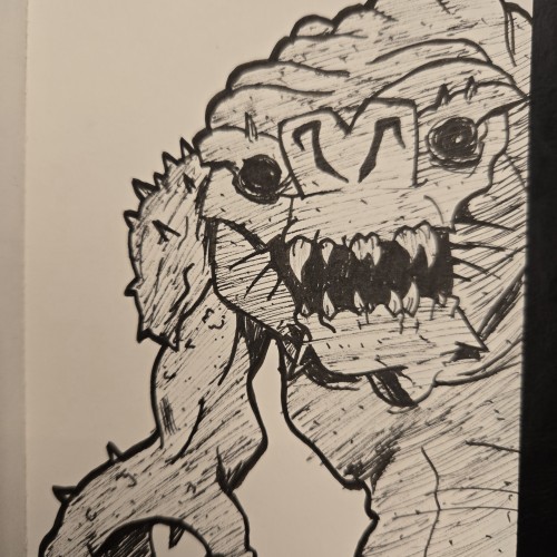 Scribbles with Sarah: Movie Monsters